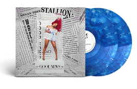 Megan Thee Stallion Good News [Explicit Content] (Colored Vinyl, Blue, White, Indie Exclusive) (2 Lp's) - Vinyl