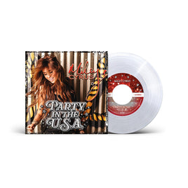 Miley Cyrus Party In The U.S.A. [Clear/Glitter 7" Single] - Vinyl