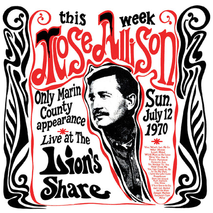 Mose Allison Live at The Lion's Share July 12, 1970 (Remastered) [2LP] - Vinyl