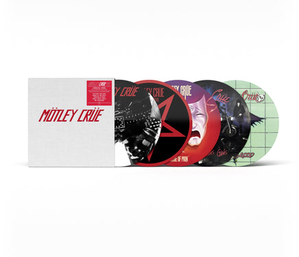 Motley Crue Crucial Crue (45Th Anniversary) [Deluxe Box Set] [Picture Disc 5Lp] - Vinyl
