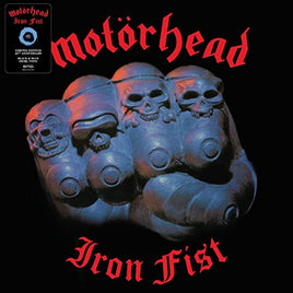 Motörhead Iron Fist (Limited Edition Black & Blue Swirl Vinyl) - Vinyl