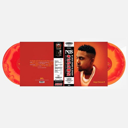 Nas King's Disease Ii (Colored Vinyl, Red, Orange) (2 Lp's) - Vinyl