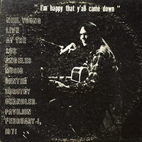 
              Neil Young Dorothy Chandler Pavilion 1971 - Vinyl
            