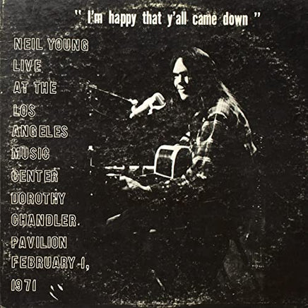 Neil Young Dorothy Chandler Pavilion 1971 - Vinyl