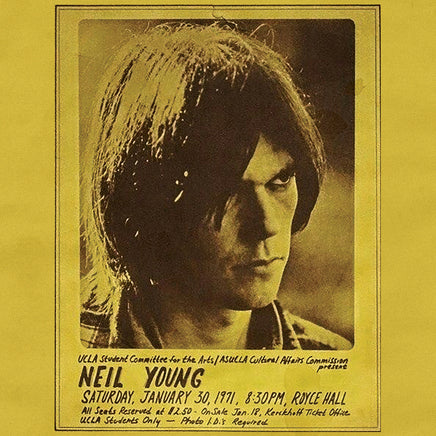 Neil Young Royce Hall 1971 - Vinyl
