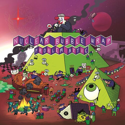 Nuclear Bubble Wrap Problem Attic [Explicit Content] (Indie Exclusive, Red & Orange Swirl Colored Vinyl) - Vinyl