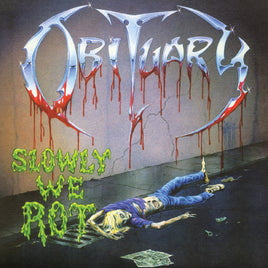Obituary Slowly We Rot (Remastered Expanded) (Corpse Blue With Blood Splatter Vinyl) - Vinyl