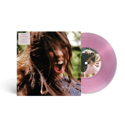 Olivia Rodrigo Stupid Song/ Stupid Song (Piano Version) (Translucent Pink Colored Vinyl) (7" Single) - Vinyl
