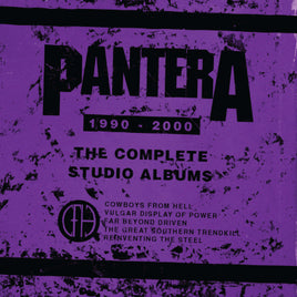 Pantera Complete Studio Albums 1990-2000 (Limited Edition, Picture Disc Vinyl) (Box Set) (5 Lp's) - Vinyl