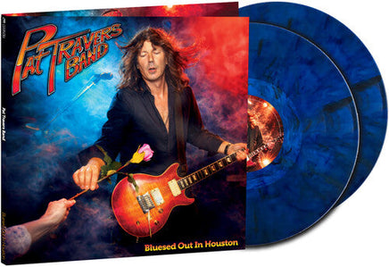 Pat Travers Band Bluesed Out In Houston [Blue Marble] [2LP] - Vinyl
