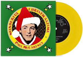Paul McCartney Wonderful Christmastime [Canary Yellow 7" Single] - Vinyl