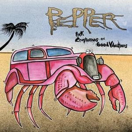 Pepper Pink Crustaceans And Good Vibrations (Clear Vinyl, Blue) - Vinyl