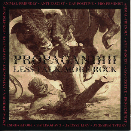 Propagandhi Less Talk, More Rock (Olive Green Colored Vinyl) - Vinyl