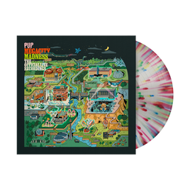 PUP Megacity Madness (The Official Live Recordings) [Multicolor Splatter LP] - Vinyl