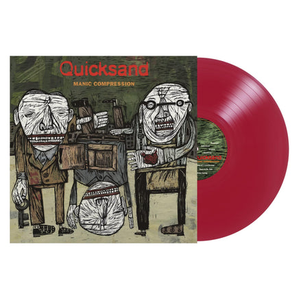 Quicksand Manic Compression [Open Heart Red Vinyl] - Vinyl
