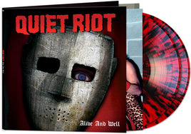 Quiet Riot Alive & Well - Red & Black Splatter - Vinyl