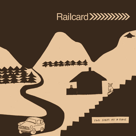 Railcard Two Steps At A Time [Transparent Tan Vinyl] - Vinyl