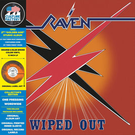 Raven Wiped Out (Orange & Blue Smoke Colored Vinyl) - Vinyl