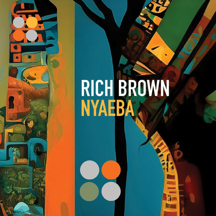 Rich Brown Nyaeba (Orange Marble Vinyl) - Vinyl