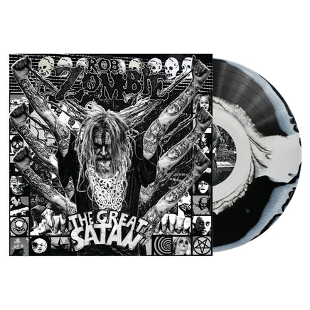 Rob Zombie The Great Satan [Indie Exclusive Black White Swirl Vinyl] - Vinyl