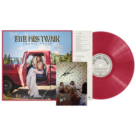 Shania Twain Little Miss Twain (Limited Indie Exclusive) [Rosie Red LP] [Signed Insert] - Vinyl