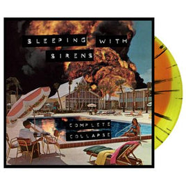 Sleeping With Sirens Complete Collapse (Easter Yellow & Transparent Orange Colored Vinyl) - Vinyl