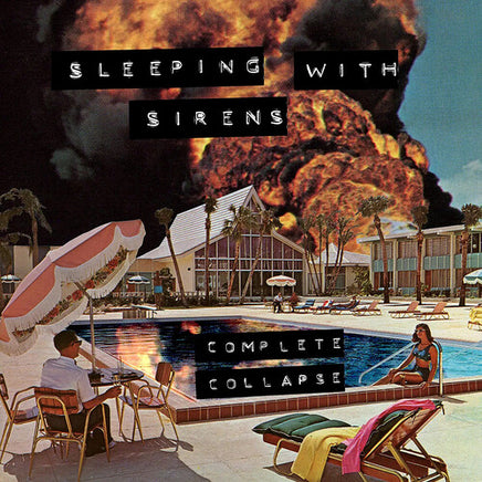 Sleeping With Sirens Complete Collapse (Easter Yellow & Transparent Orange Colored Vinyl) - Vinyl
