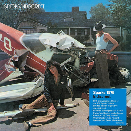 Sparks Indiscreet: 50th Anniversary Edition (Limited Edition, "Tiger's Eye" Colored Vinyl) [Import] - Vinyl