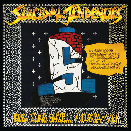 Suicidal Tendencies Controlled By Hatred/Feel Like Shit...Deja Vu (Indie Excliusive, Friut Punch Colored Vinyl) - Vinyl