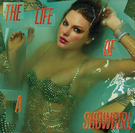 Taylor Swift The Life Of A Showgirl [Sweat And Vanilla Perfume Portofino Orange Glitter Vinyl] - Vinyl