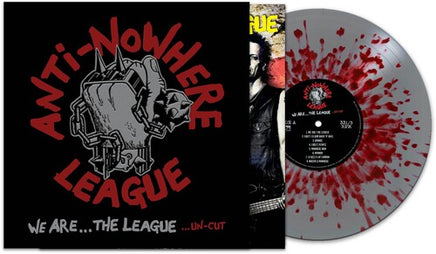 The Anti-Nowhere League We Are The League - Splatter Silver Red - Vinyl