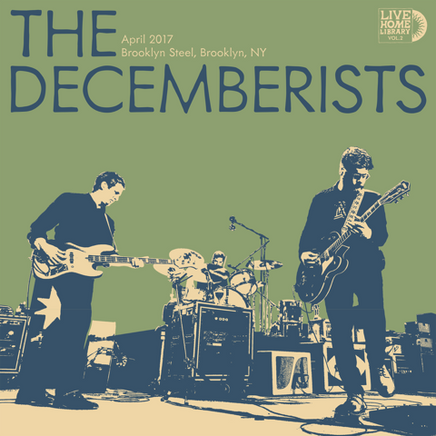 The Decemberists Live Home Library Vol. 2 (April 2017, Brooklyn Steel) (Indie Exclusive, Limited Edition,"Red Right Ankle" Colored Vinyl) (2 Lp's) - Vinyl