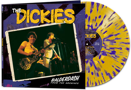 The Dickies Balderdash: From The Archive - Yellow/ purple Splatter - Vinyl