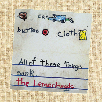 The Lemonheads Car Button Cloth (30Th Anniversary Edition) - Vinyl