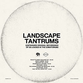 The Mars Volta Landscape Tantrums - Unfinished Original Recordings Of De-Loused In The Comatorium (Black Vinyl) - Vinyl