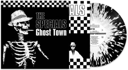 The Specials Ghost Town - Black/ white Splatter - Vinyl