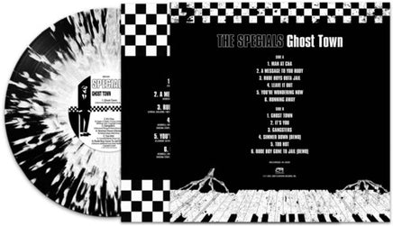 The Specials Ghost Town - Black/ white Splatter - Vinyl