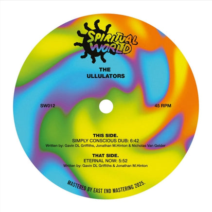 The Ullulators Simply Conscious Dub/Eternal Now [12"] - Vinyl