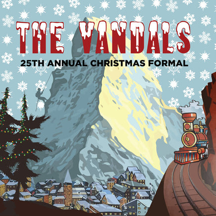 The Vandals 25TH ANNUAL CHRISTMAS FORMAL - RED & BLACK MARBLE - Vinyl