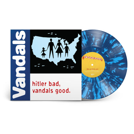 The Vandals Hitler Bad, Vandals Good. (25th Anniversary Edition) [White/Blue Splatter LP] - Vinyl