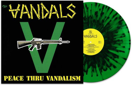 The Vandals Peace Thru Vandalism - Green/ black Splatter - Vinyl