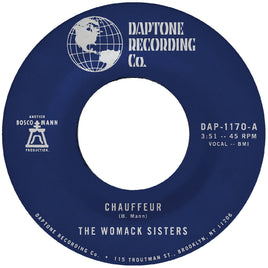 The Womack Sisters Chauffeur B/W Instrumental - Vinyl