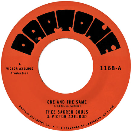 Thee Sacred Souls One And The Same B/W Same Difference - Vinyl