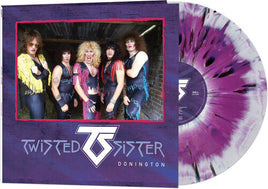 Twisted Sister Donington (Purple Black & White Splatter) - Vinyl