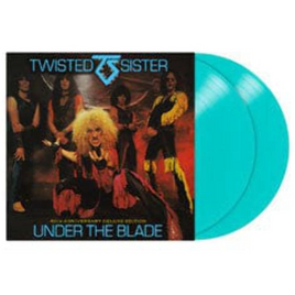 Twisted Sister Under The Blade: 40th Anniversary Edition (Limited Edition, Turquoise Colored Vinyl) (2 Lp's) - Vinyl