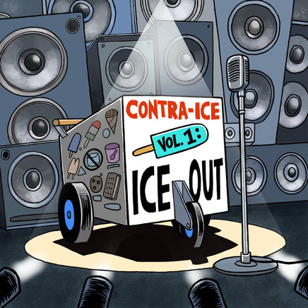 Various Artists Contra-Ice Vol. 1: Ice Out (Orange/Blue Vinyl) - Vinyl