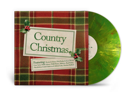 Various Artists Country Christmas (Tree Color Green Colored Vinyl) - Vinyl