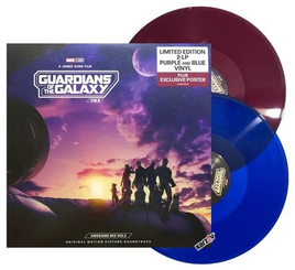 Various Artists Guardians Of The Galaxy Vol. 3: Awesome Mix Vol. 3 (Limited Edition, Translucent Grape & Cobalt Blue Colored Vinyl, Bonus Poster) (2 Lp's) - Vinyl