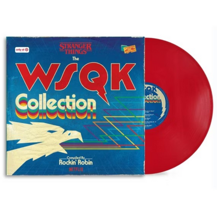 Various Artists Stranger Things: The WSQK Collection (Limited Edition, Red Colored Vinyl) - Vinyl