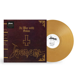 Venom At War With Satan [Gold LP] - Vinyl